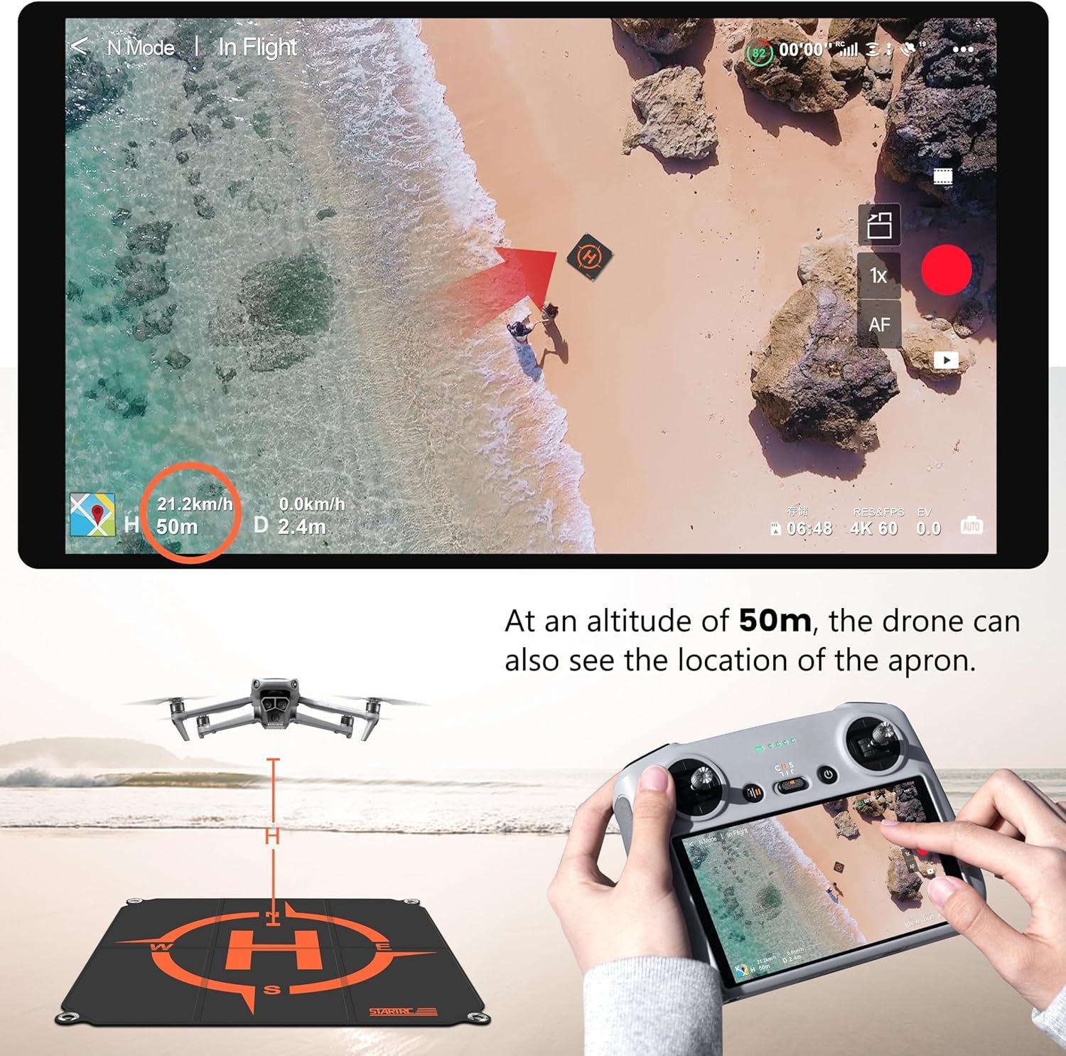 Piattaforma di Atterraggio STA - Dji Drone Mini 3 recensione e prezzo