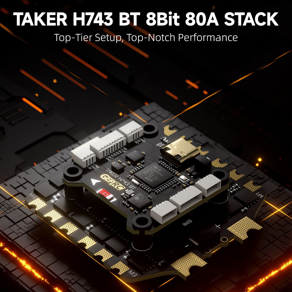 GEPRC TAKER H743 BT 8Bit 80A S - Fpv Drone Esc recensione e prezzo