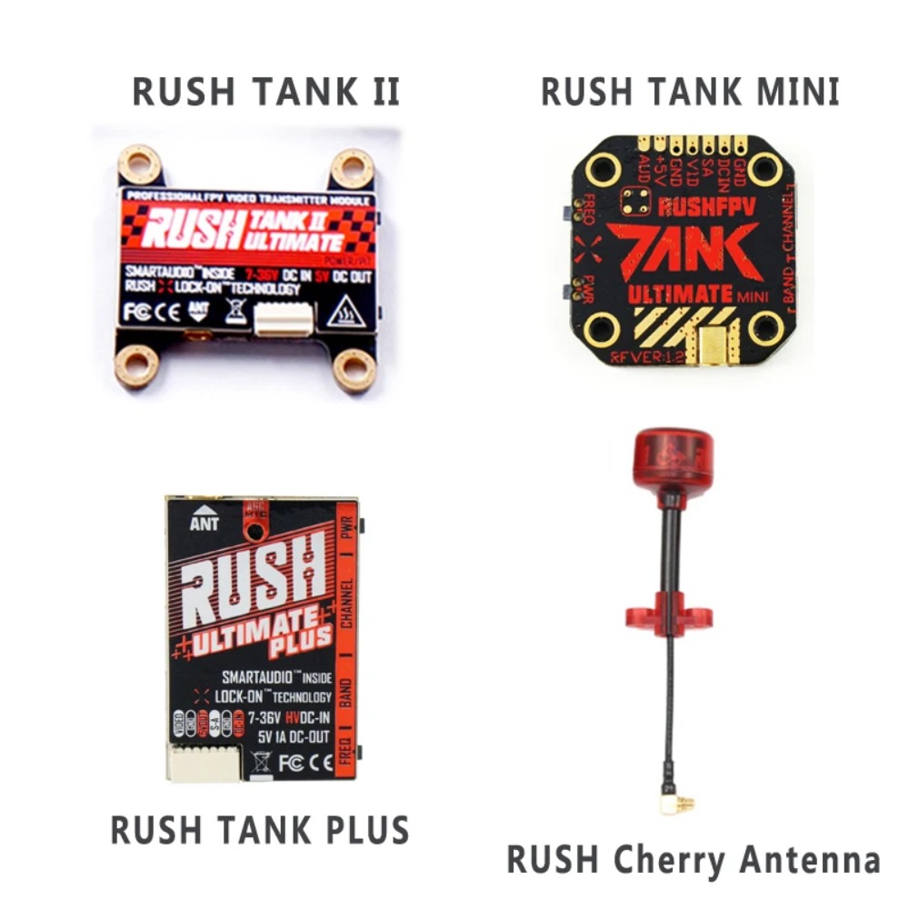 RUSH TANK Ultimate II/Mini/PLU - Fpv Drone Transmitter recensione e prezzo